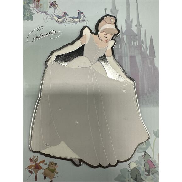 New Disney Storybook Princess Cinderella 12 Eye Shadow Makeup Palette w/ Mirror - Picture 2 of 7